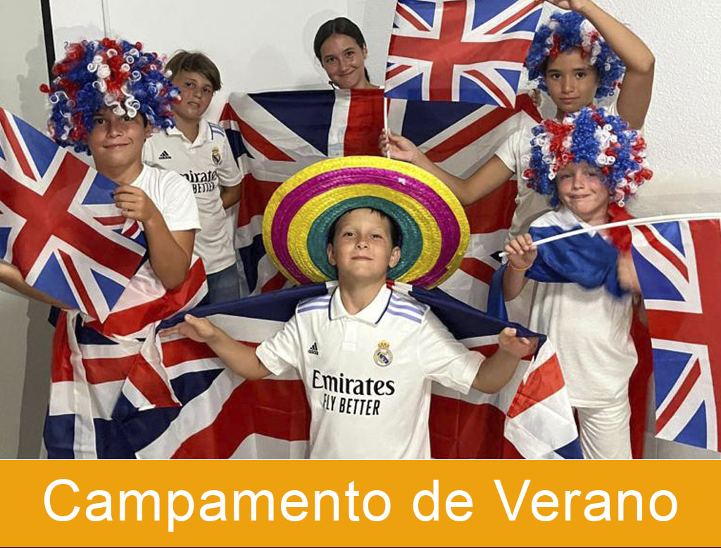 Campamento de inglés con monitores nativos