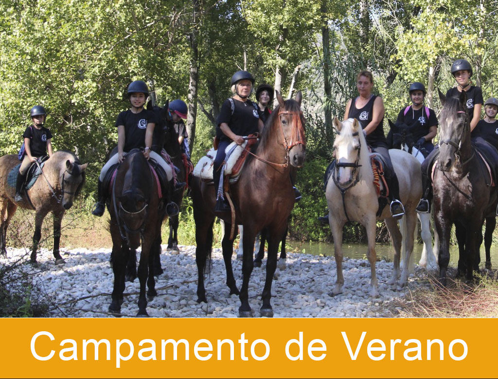 Campamento de verano ecuestre