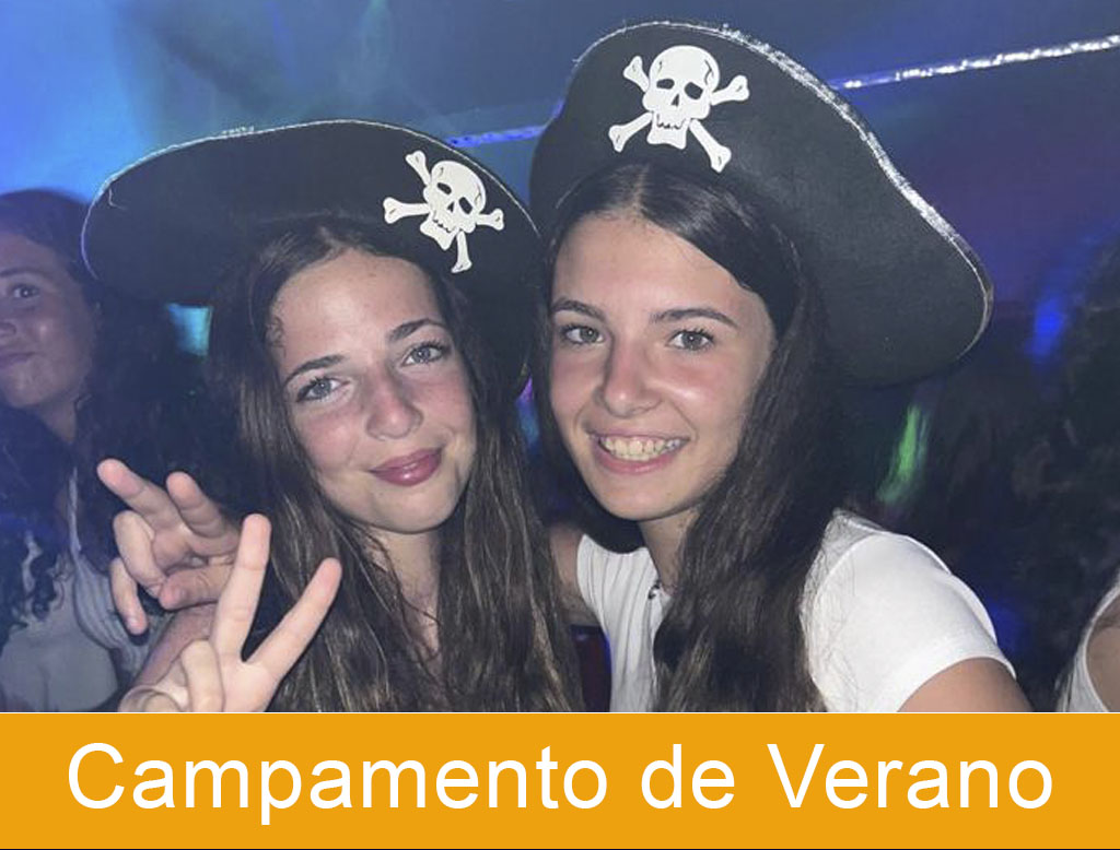 Fiesta pirata en el campamento de verano
