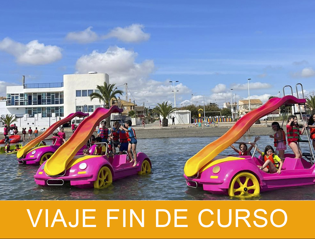 Viaje de fin de curso al Mar Menor y Cartagena