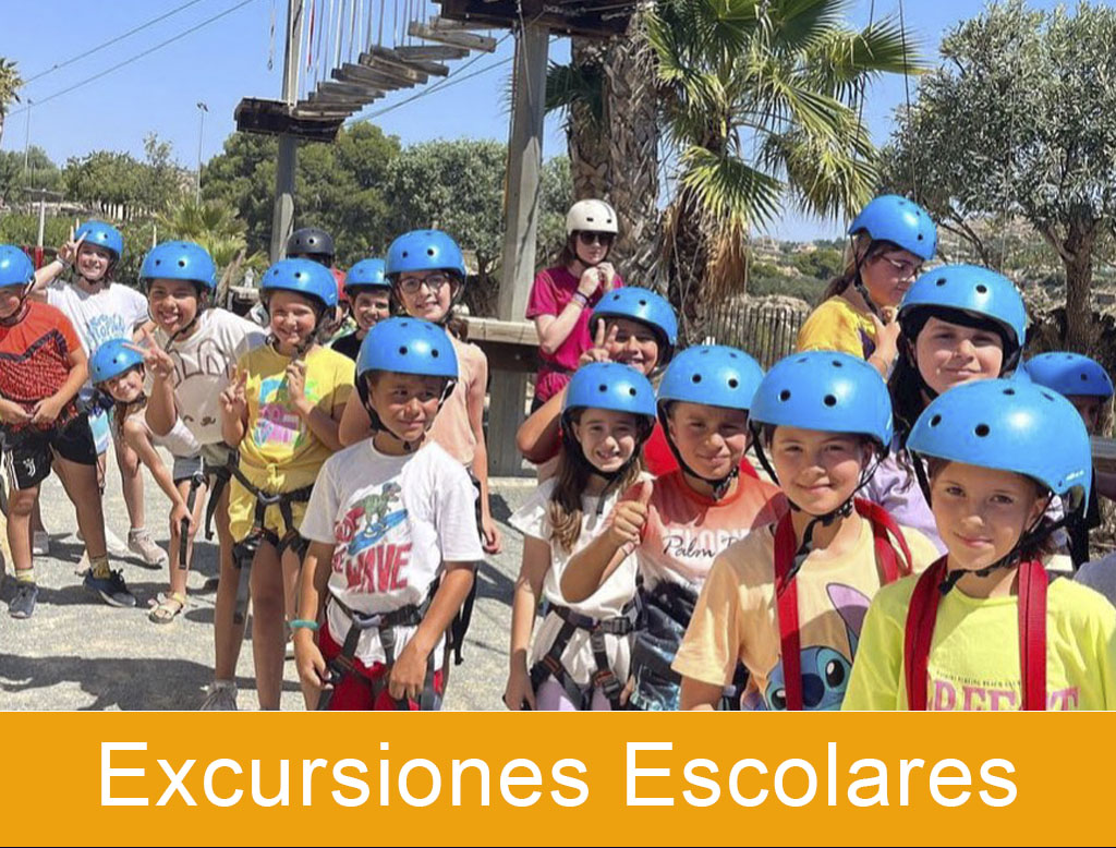 Excursiones Escolares para grupos de niños y jovenes de colegios