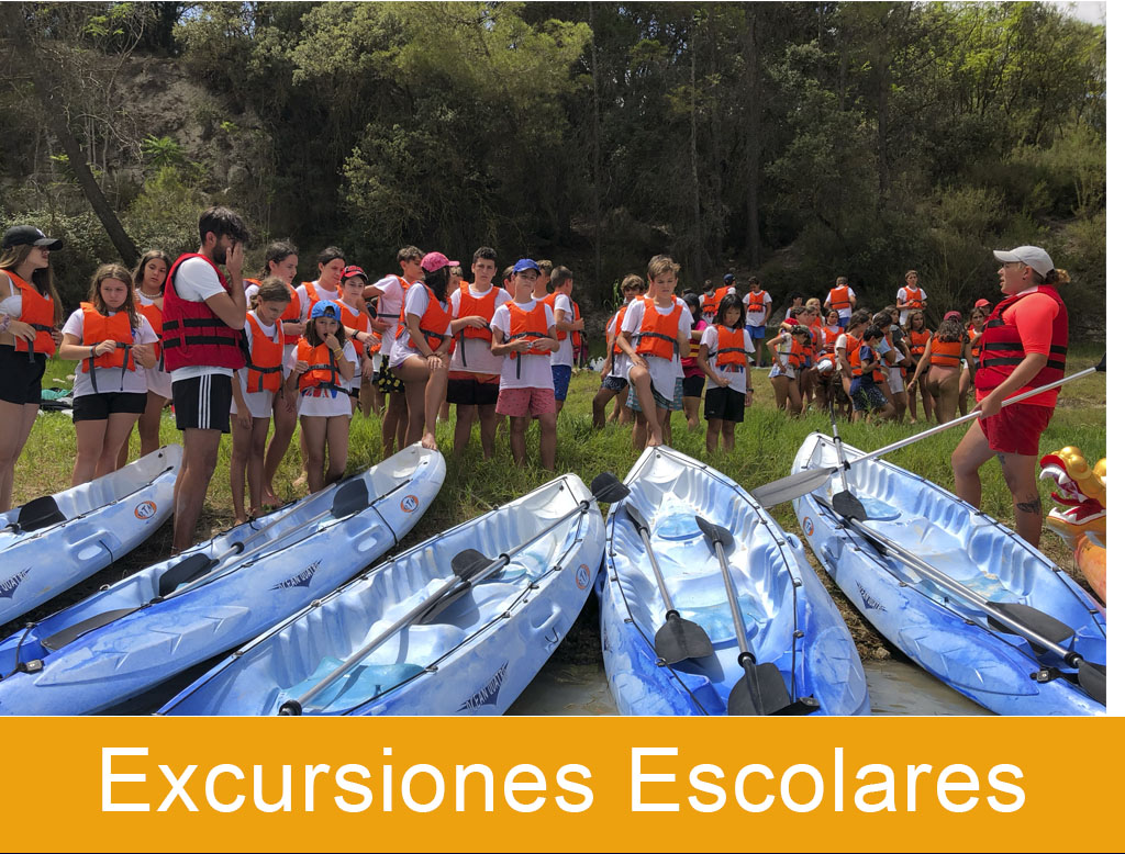 Excursiones Escolares para grupos de niños y jovenes de colegios